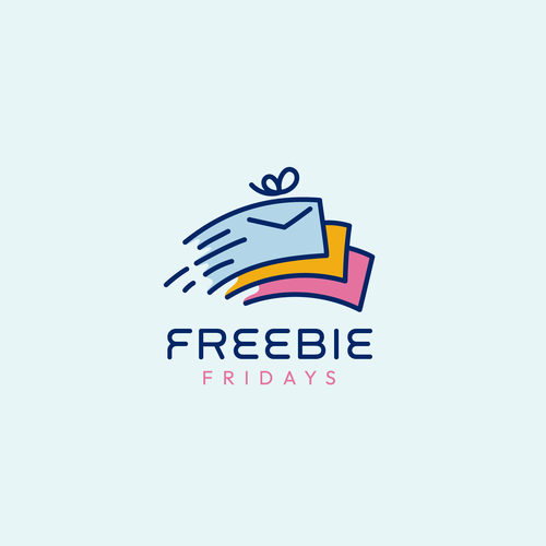 Freebie Fridays - Fun Modern Logo that grabs attention! :) Design by margipansiniya