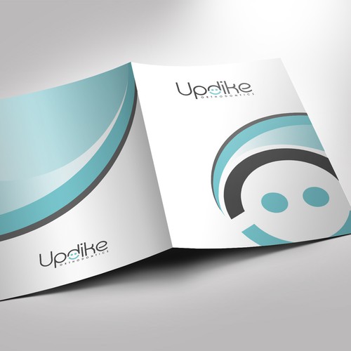 Modern Folder Design For A Fun Orthodontic Office Stationery Contest 99designs