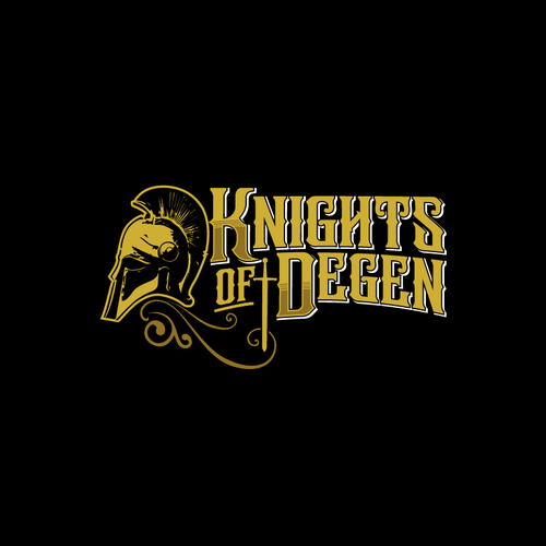 "Knights of Degen" Logo and Branding Design by memindlogo