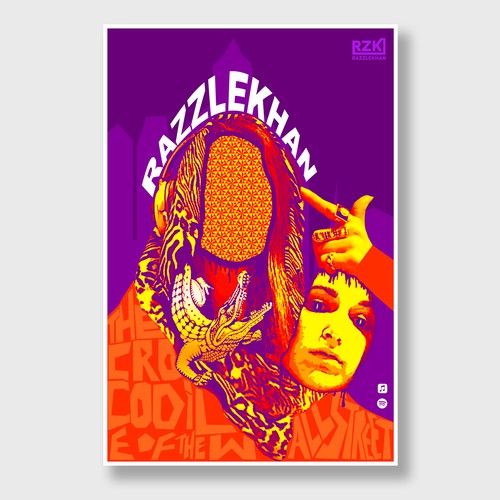 Designs | Design a weird, creative poster for a female rapper | Poster ...