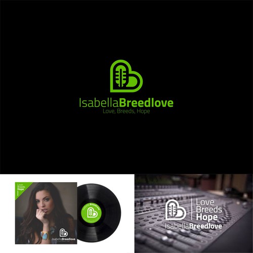 Create a powerful logo for Isabella Breedlove a new artist in the Country Music and she's Latina! Design by -DRIXX-