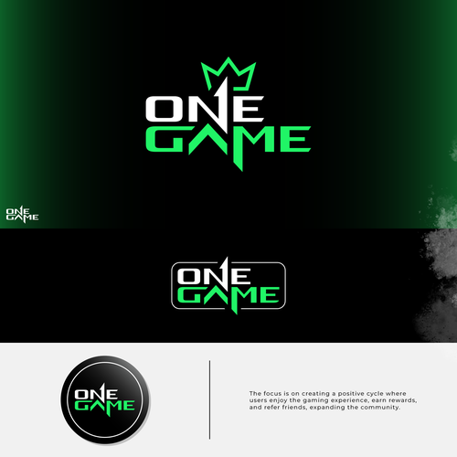 Design OneGAME's Iconic Logo: Unite the World of Gaming! Design by wSn™