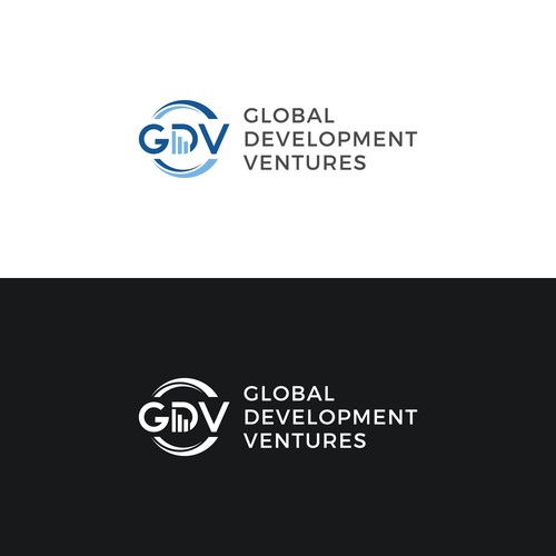 GDV Design Logo. Design réalisé par GraphicAjwa