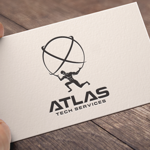 Guaranteed-  Create a logo and branding concept for Atlas Tech Services Design by OwieDJ