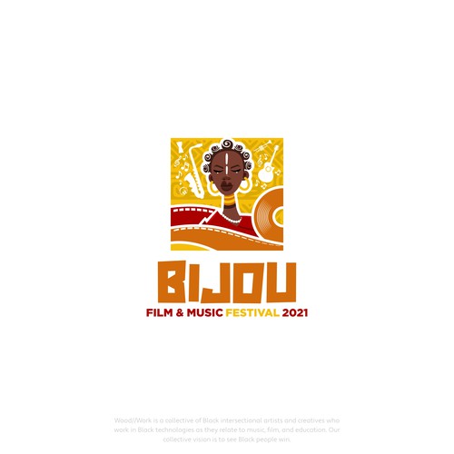 Bijou Film and Music Festival Needs Some Magic!! You Got the Glow? Design by J.K. Design