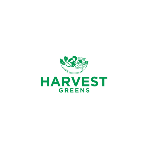 New Fast Casual Greens Based Food Concept Design our Signage, Logo to launch our concept Design by Lienro