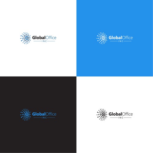 Design a powerful logo for an office equipment company that has global capabilities. Design by ::fu::