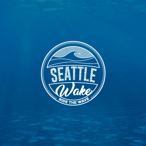 NEW logo for seattlewake -  wakesurfing logo Design by rjmor