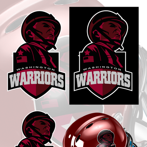 Community Contest: Rebrand the Washington Redskins  Design by Robert Gundy