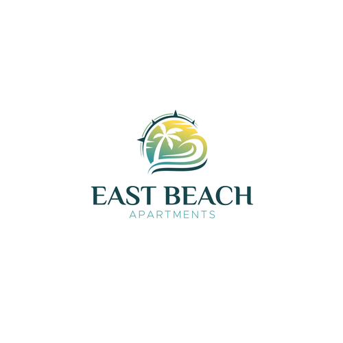 RETRO / Mid-Century - BEACHY APARTMENT LOGO - WE ALWAYS PICK A WINNER! Design by StudioJack