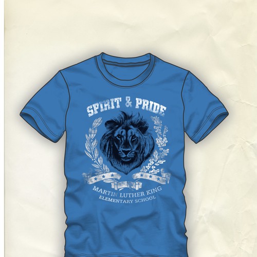 t-shirt design for Spirit and Pride Design by FirdausDiv