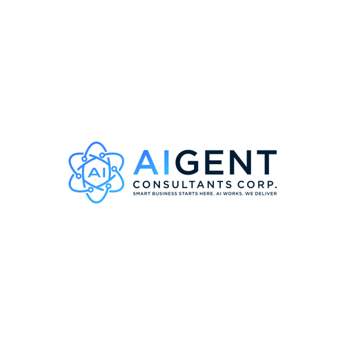 AI Agent Company: Appealing to small to medium sized businesses. Design by kappa_