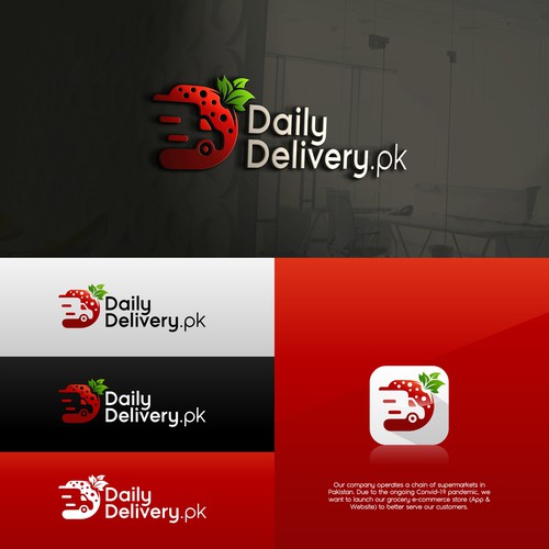 Your Creative Brilliance Needed for Logo of a "Grocery Delivery App & Website" Design by Gaskeun*