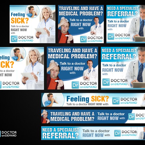 New banner ad wanted for Doctor On Demand Design by Softrevol