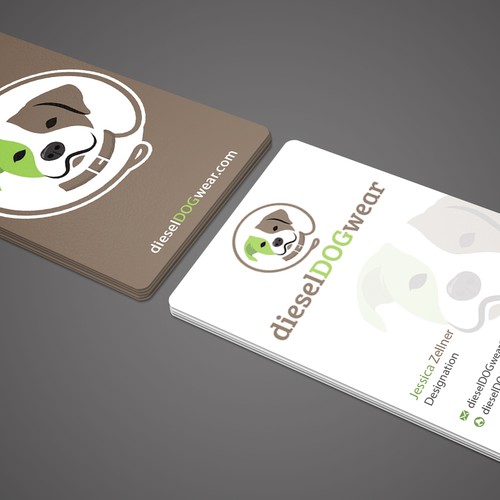 Design a stunning business card for a dog loving company Design by TSproults