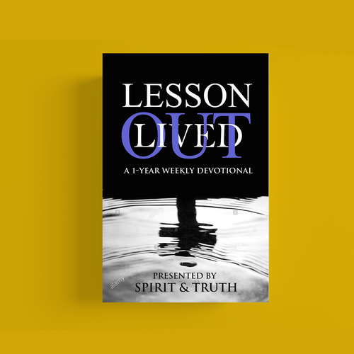 We need a captivating cover for our 1-year Devotional! Design by Nat Pearl Designs