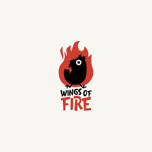 WINGS OF FIRE LOGO Design by n.rainy