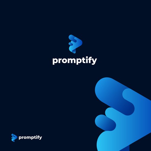 Modern, Simple and Sleek Logo for Promptify.com Design by logosapiens™