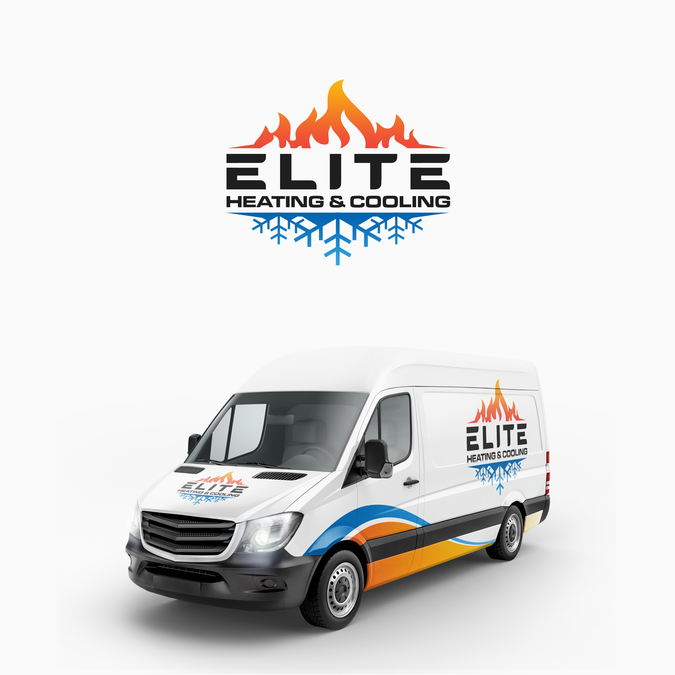 Design a modern logo for HVAC company | Logo design contest