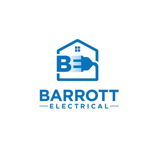 Electrifying logo for our electrical business Design by pianpao