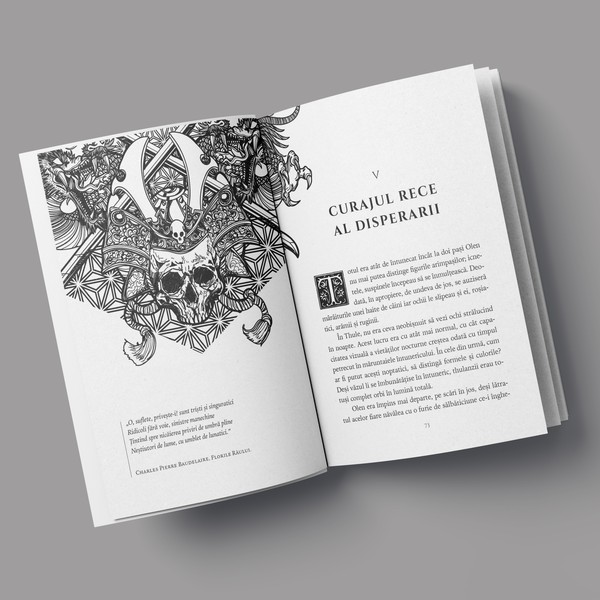 Book interior layout