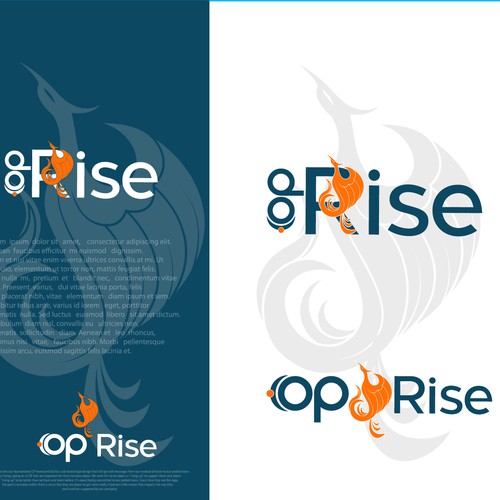 OP Rise Logo! Be inspired, bring your creativity, have some design fun! Design by OPIEQ Al-bantanie