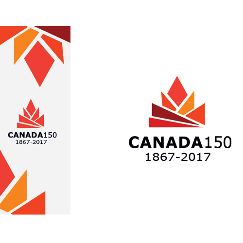 Community contest: Design Canada’s 150th birthday logo! Design by G.design.plus