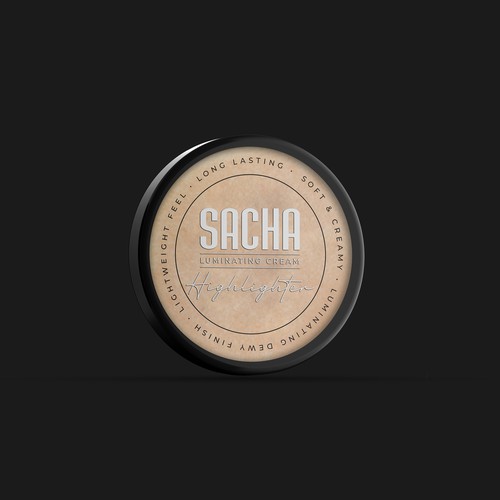 Sacha Luminating Cream Highlighter Design by Baba Gafarov