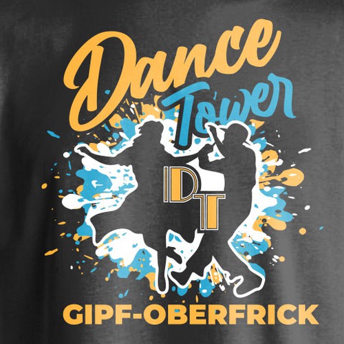 T-shirt Design - Dance Tower Design by mozaikworld