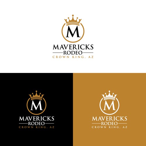 Design a fun & creative logo for a Maverick retreat taking place in Crown King, AZ. Design by Indecore (Zeeshan)