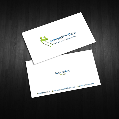 Hire Me business cards Design réalisé par An'