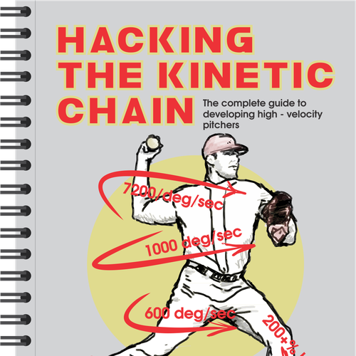 Create a Book Cover for a Baseball Pitching Velocity Book! Design by Orbovic