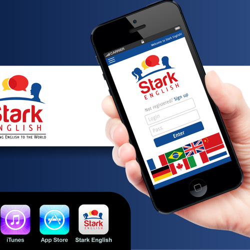 Create an international logo for an English Academy Design by Fabrício Augusto