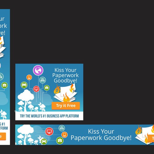Designs | Create new banner ad designs for a company that helps ...