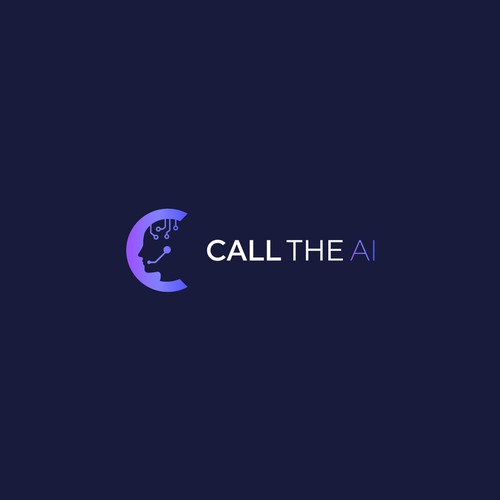 AI Communication Logo Design by upwardi