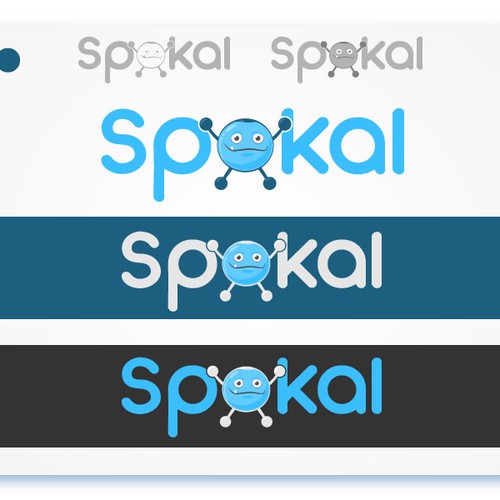 New Logo for Spokal - Hubspot for the little guy! Design by marius.banica