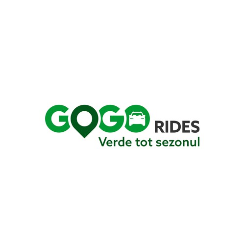 Diseño de Go Go Rides Logo(s) de RaccoonDesigns®