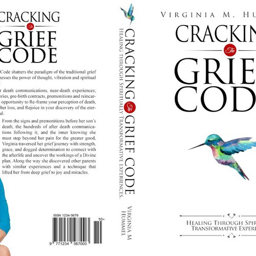 Create an intriguing paperback cover for Cracking the Grief Code Design by Arrowdesigns
