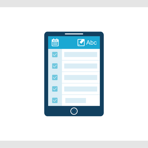 Creeer het winnende logo van de app Takenotes Design by Thimothy Design