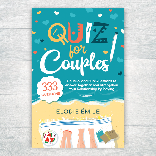 Design a book cover for a Couples Quiz Design by Allure