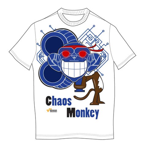 Design the Chaos Monkey T-Shirt Ontwerp door Javamelo