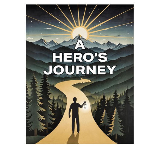 Please take this rough book cover I made and make it pop! Design by logroll