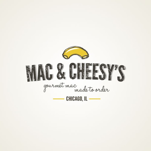 Mac & Cheesy's Needs a Logo! Gourmet Mac and Cheese Shop Design by Natalie Downey