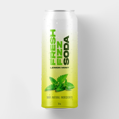 Design Fresh Fizz Soda Label por Bloom Graphic