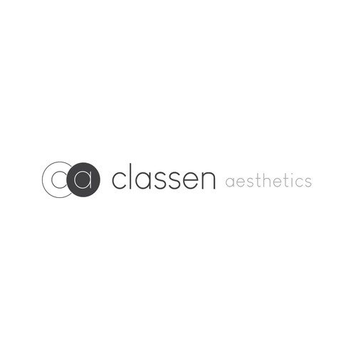 Help me get the perfect modern sophisticated logo for my new business in beauty aesthetics Design by Jamuga