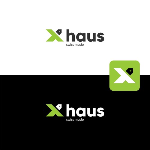 X Haus: logo for modern and ecological swiss made houses Design réalisé par Canoz