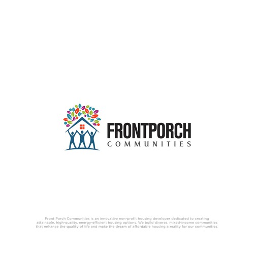 Front Porch Communities - A Not For Profit housing developer with a community focus Design réalisé par RaccoonDesigns®