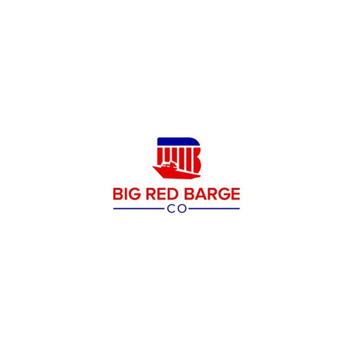 Create the logo for Big Red Barge Company Design by Mary_Bear