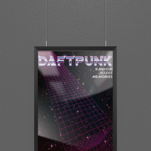 99designs community contest: create a Daft Punk concert poster デザイン by rzkyarbie