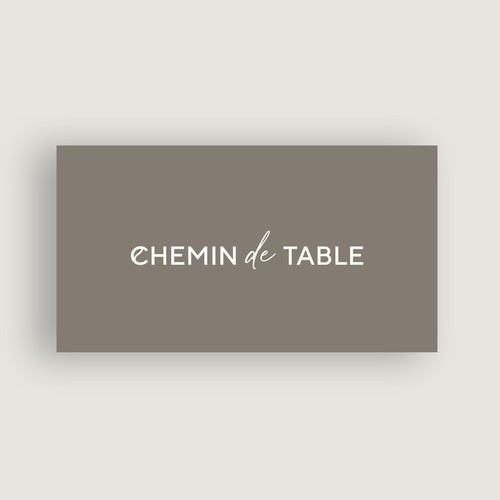 Elegant and modern logo for our website specialised in table cutlery Design von Bojana.